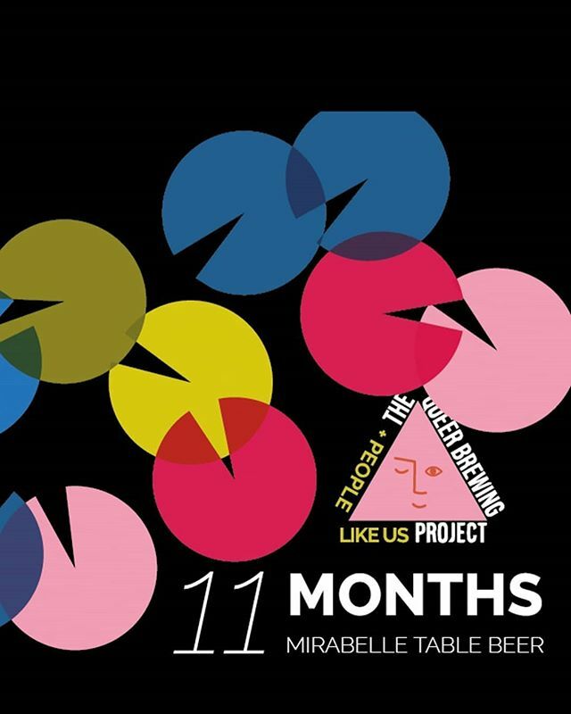GREAT PEOPLE MAKING GREAT BEER!

DRINK THEIR BEER AND SUPPORT THEM!

People Like Us and The Queer Brewing Project have teamed up to brew the Mirabelle table beer 11 months, because we both believe in the potential of diversity and inclusivity.

11 months is about celebration…