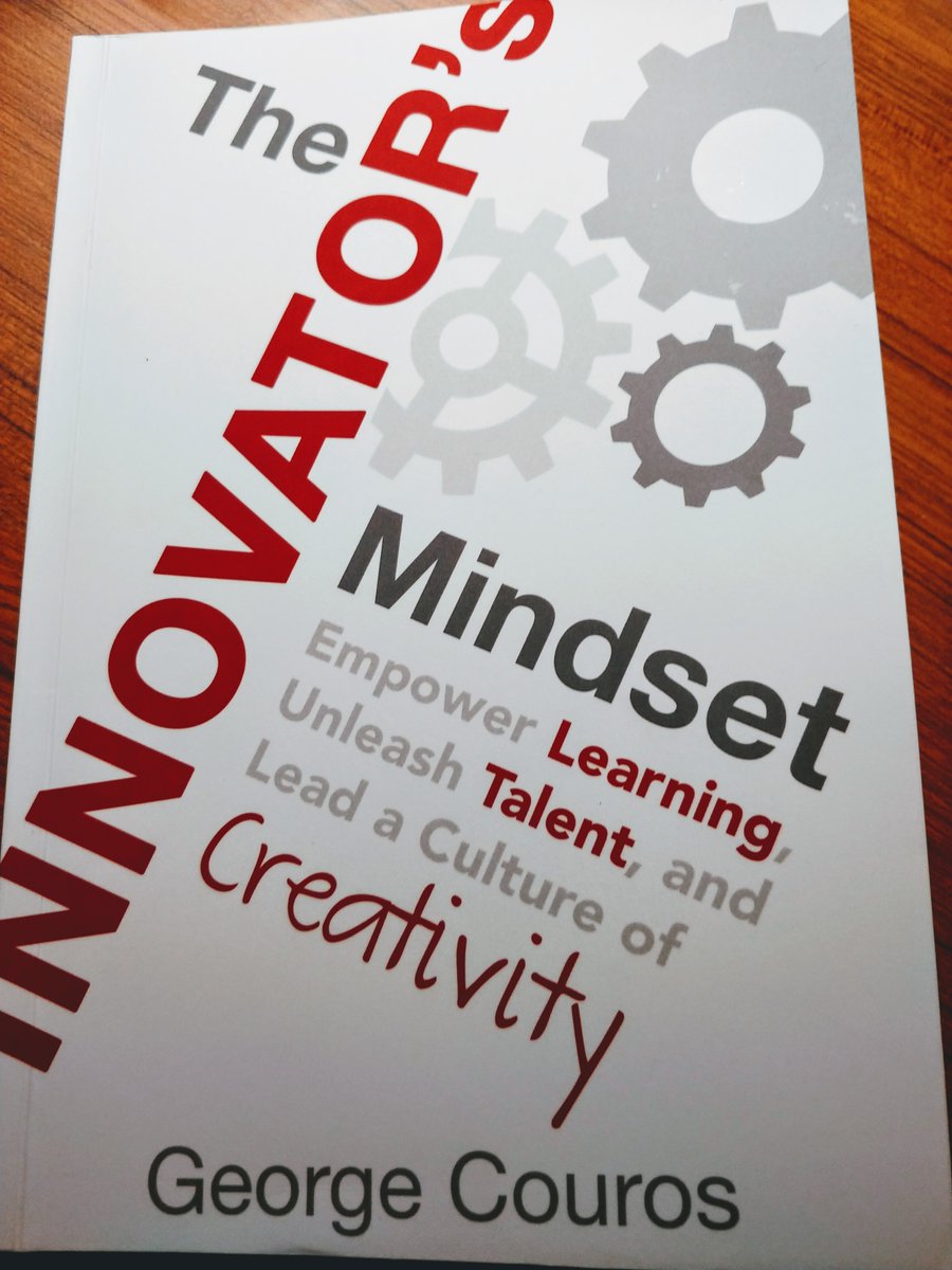 ETSBLibraries's tweet photo. So many thought provoking quotes in the book "The innovator's mindset" by #GeorgeCouros. "We forget that if students leave school less curious than when they started, we have failed them." #WeAreETSB #ETSBbookchat #TheInnovatorsMindset https://t.co/qpi0OMxNPF