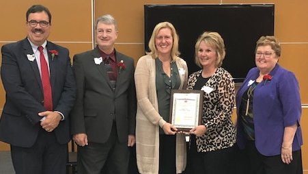 Congrats CIS Round Table XL! We are headed to the Ohio School Boards Association Conference in Columbus for the Student Achievement Fair! Kelly McKiernan and Lynn Wagner accepted the award for the team. <a href="/CISKnights/">CIS Knight Nation</a> <a href="/Kings_Schools/">Kings Local Schools</a> #Kingsstrong #relatecreateinnovate #KLSDStaff