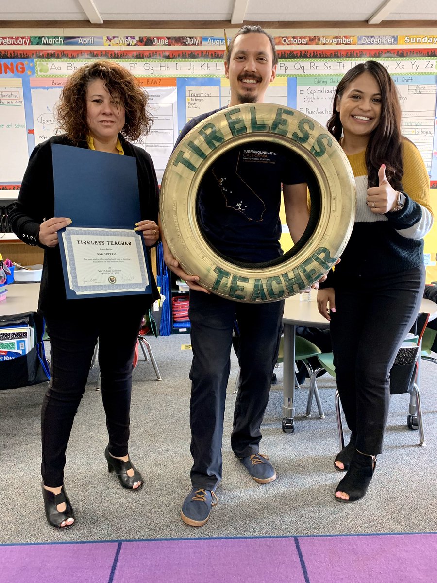 AracelyZavala19's tweet photo. This monthโs โTireless Teacherโ award goes to Mr. Tidwell! Thank you Mr. Tidwell for your vital support in our students future! Your hard work is appreciated by all students, parents & staff! #ProudtobeGUSD #TirelessTeacher @mca_counselor @docmartinezjr @cuterinkinder1 @zjgalvan https://t.co/r87OPTJ99v