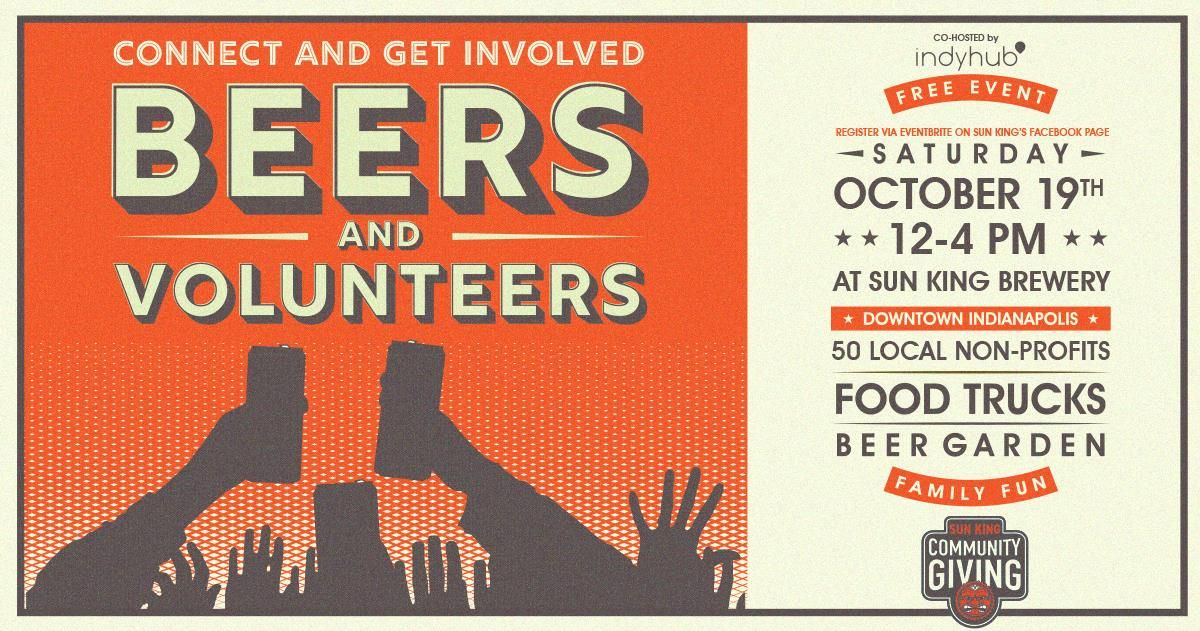 BrightlaneLearn's tweet photo. Hey #Indy! Looking for something fun to do while supporting local nonprofits? Join us on October 19 at @SunKingBrewing for the 2nd annual Beers and Volunteers. There will be food trucks, a beer garden, and a fun super-sized curriculum game. https://t.co/lqnxz1G66c #CraftThatCares https://t.co/I7jimtj0Xi
