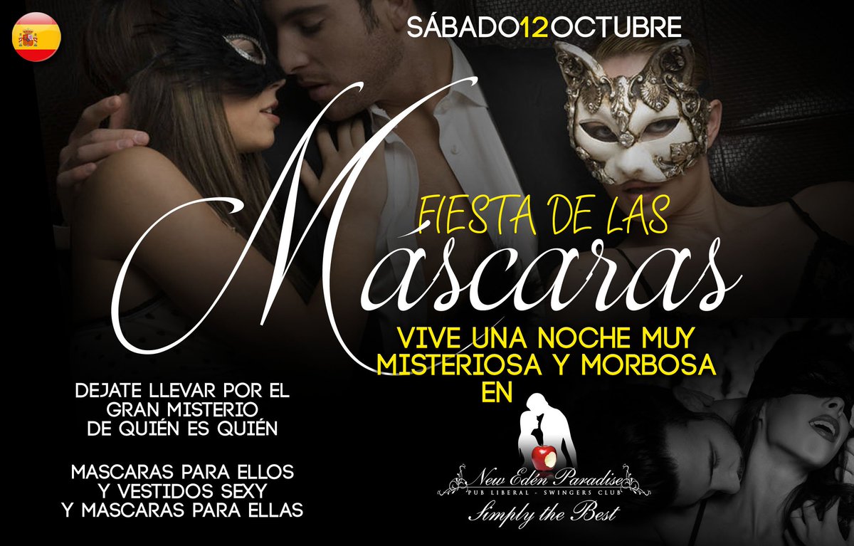 Este sábado 12 de octubre viviremos en New Eden Paradise una noche muy misteriosa, llena de morbo. No lo dudes, déjate llevar por el misterio de quién es quién.