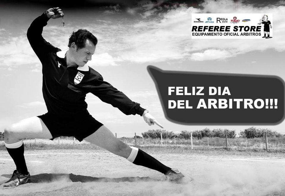 refereestore's tweet photo. 11 de Octubre - Día Internacional del Árbitro de Fútbol⚽
Se estima que la primera vez que hubo un juez en un partido coincidió con un 11 de octubre.
#DiadelArbitro #Arbitro #Referee #RefereeDay #11deOctubre https://t.co/UMp4Rckr8x