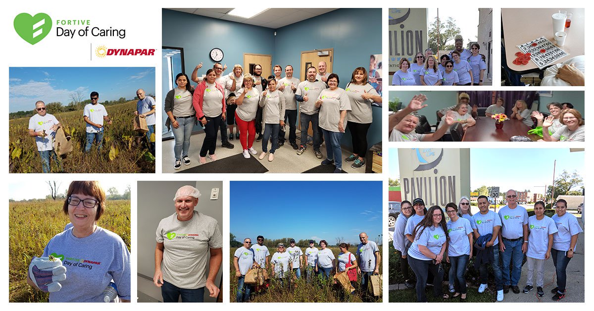 We are proud of our team and all their hard work to make our Fortive Day of Caring successful! With 5 separate events and 152 hours of volunteer service in total, our employees gave back to the community and had a lot of fun doing so! #Dynapar #FortiveCares #ForYouForUsForGrowth