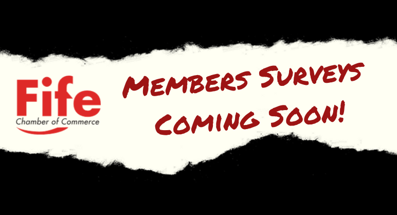 FifeChamber's tweet photo. Just a wee reminder the first part of our members' survey will be hitting your inboxes soon.  We would REALLY appreciate if you could take the time to fill them in.  #supportyourchamber #membership https://t.co/ux7OvFximA