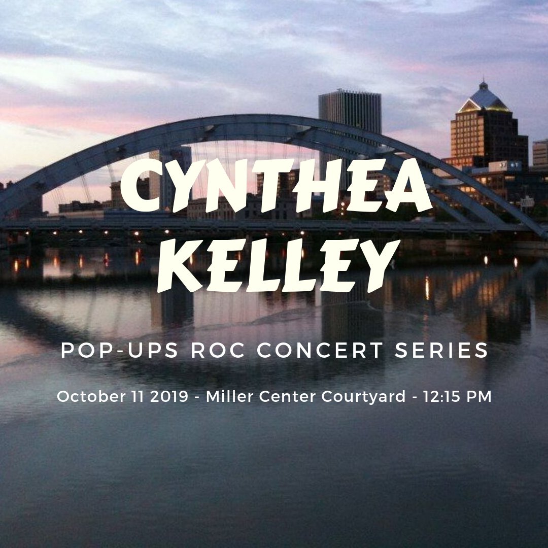 artsintheloop's tweet photo. Happy Friday! What better way to spend the last lunch hour of the week than listening to some great live music? Cynthea Kelley will be performing live in the Miller Center Courtyard at 12:15 PM! Stop by our question board to let us know what events you want to see in the future! https://t.co/zRzhMDYBCD
