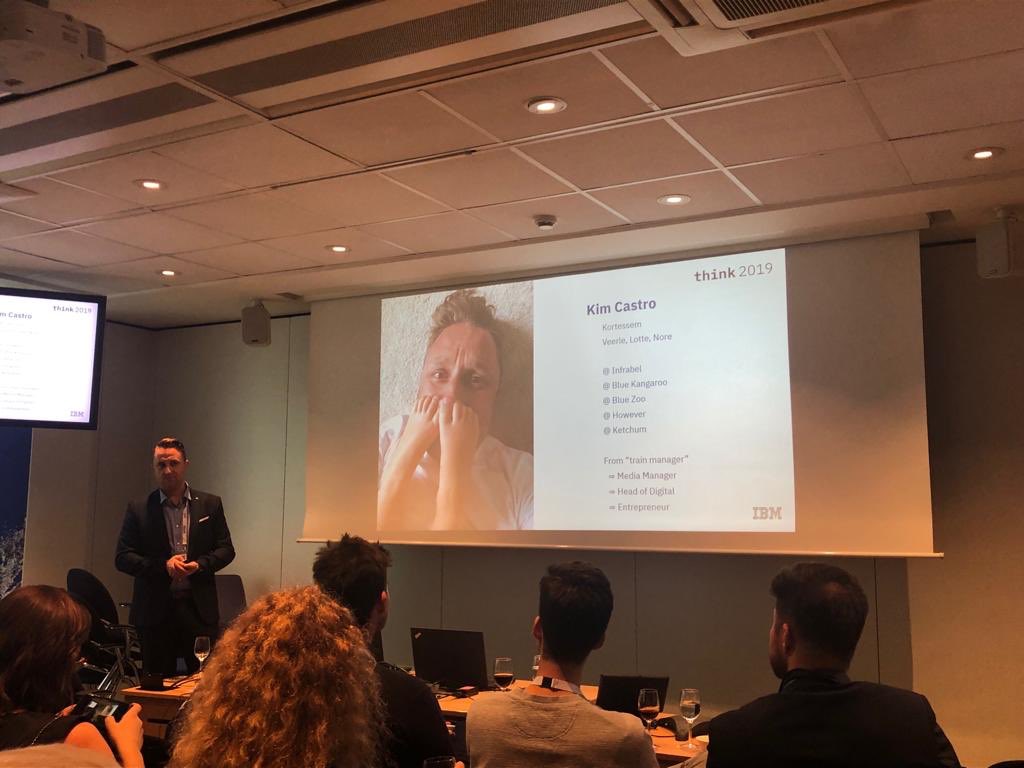 DeKimCa's tweet photo. Excited to have been part of #ThinkBrussels! Got to share results, progress and key learnings of #Infrabel's customer care and data usage optimisation. Thanks @IBMBenelux for this opportunity! #IBMthinkSummit https://t.co/9aIAo3SR1t