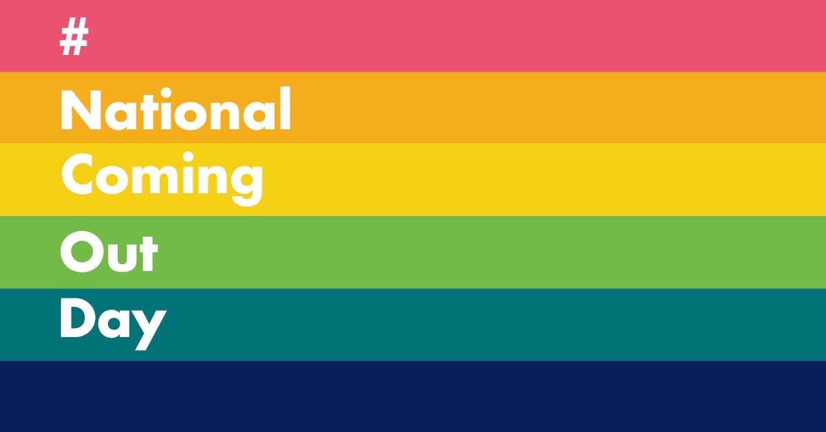 SCU_Wellness's tweet photo. Happy #NationalComingOutDay! We support, love, and appreciate you. #SCUCares ❤️🧡💛💚💙💜 https://t.co/AzSKxFRMug