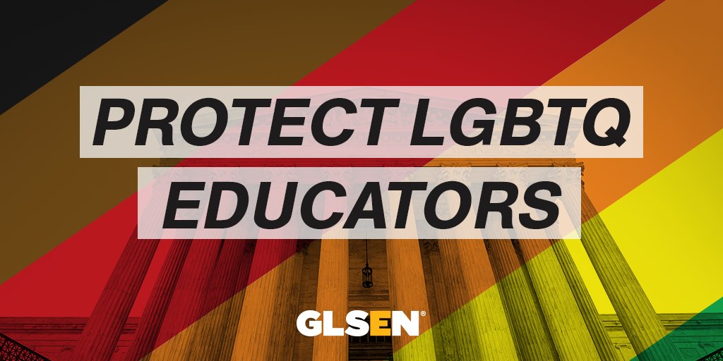 GLSEN's tweet photo. On #NationalComingOutDay and every day educators should not fear losing their jobs because they come out as LGBTQ. Support the Equality Act which would provide clear non-discrimination protections to educators across the country https://t.co/9joOMr5D2Z  #NoRightToDiscriminate https://t.co/brpbLM5nxZ