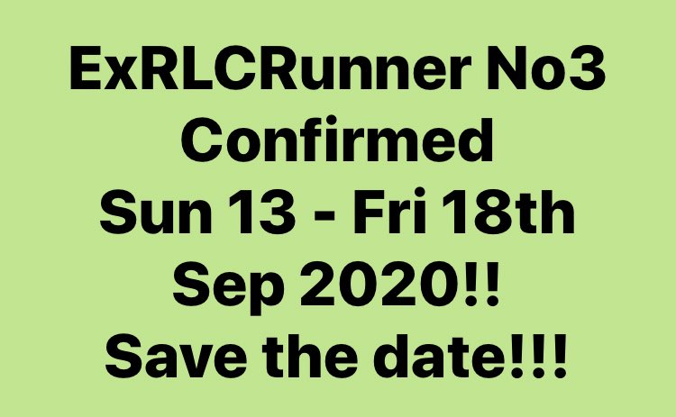 RLCRunners's tweet photo. ๐ฌ๐งBreaking:ExRLCRunner No3 ๐ฌ๐งConfirmed for 2๏ธโฃ0๏ธโฃ2๏ธโฃ0๏ธโฃ๐โโ๏ธ๐๐ปโโ๏ธ๐ฅ ๐ฃCalling all units- want better @RLCRunners in your teamsโLet them know about #ExRLCRunner ๐
Save the Date & ๐- 45 Places- Details coming early in new year #WeAreTheRLC #RLCRunners https://t.co/saPvFX4fVY