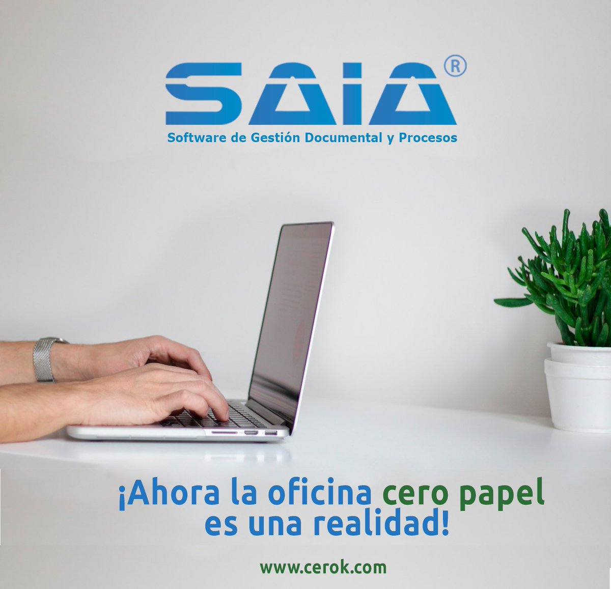 saiasoftware's tweet image. Con nuestro software de gestión documental la oficina cero papel es una realidad.

#SoftwareDocumental #GoPaperless #CeroPapelMasVida
