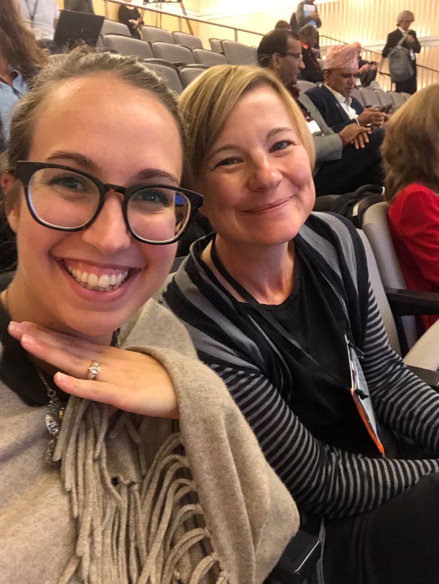 AjiaMcaferty's tweet photo. At the Mobiles for Education Alliance’s 9th annual Symposium taking a moment for the crowd to tweet out in support of #dayofthegirlchild it’s not just about fair access but peeling back the layers to examine gender inequality #m4ed https://t.co/V0pfLXmuCD