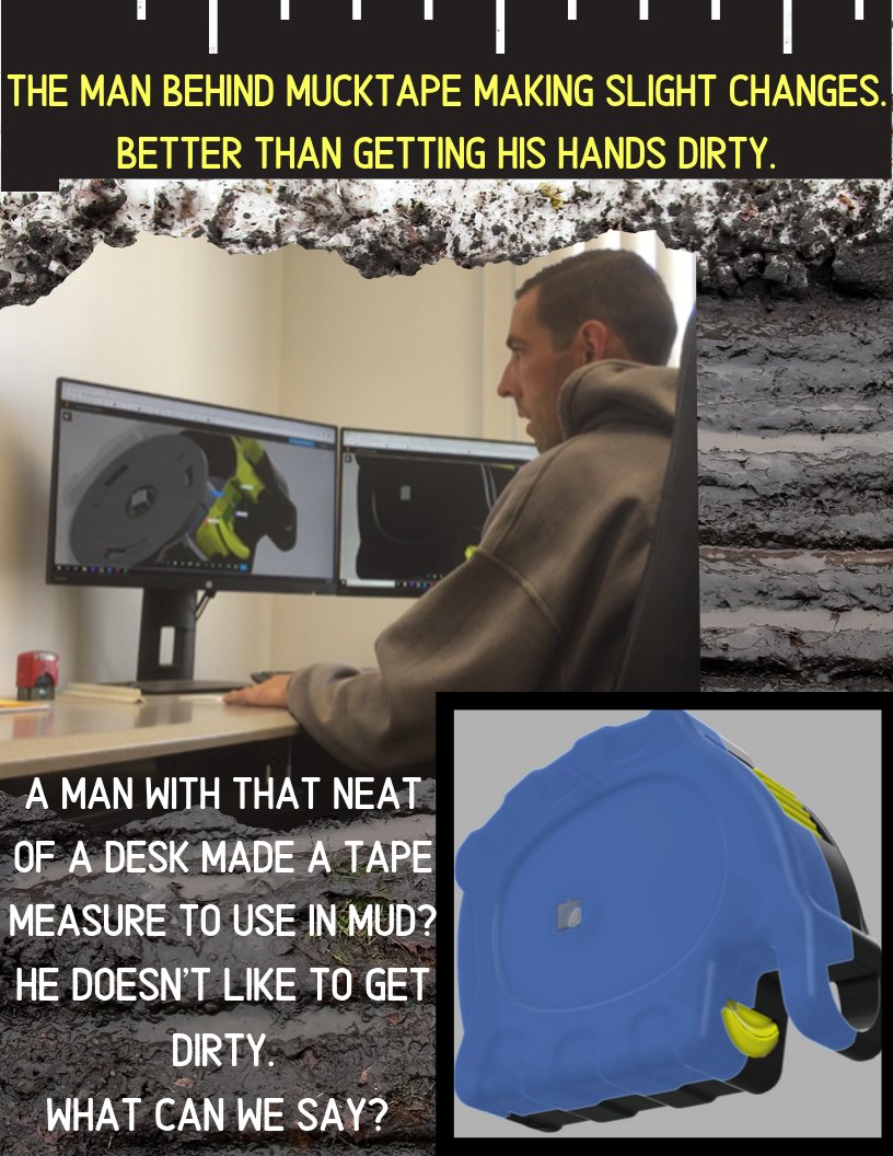 MuckTape's tweet photo. Pre-order at https://t.co/1KtorbWZ5C #mucktape #construction #constructionindustry https://t.co/OGsDZ1Zqo5