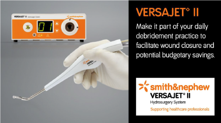 smithnephew's tweet photo. Make it part of your daily clinical practice to help facilitate wound closure and potentially reduce related costs. We're helping you get #closerto0 delay in wound healing with #VERSAJET II. Need to #getsomeclosure? https://t.co/CxAPPk8qGd https://t.co/vVkcBnePaj