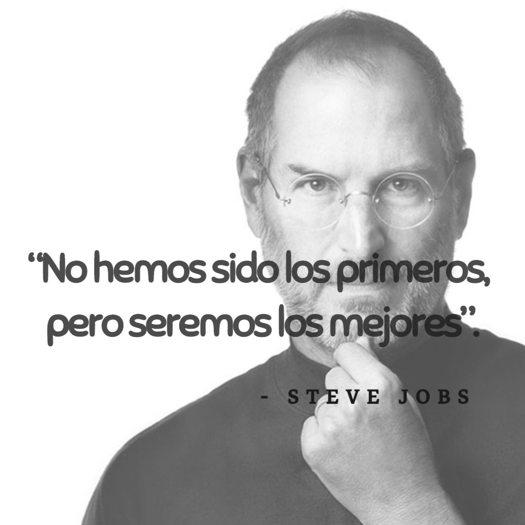 RRoglia's tweet photo. Vale la pena rememorar a aquellos que inspiraron e inspiran a distinguirse del resto,... Nos quedamos con eso de que "la perseverancia" será lo que nos haga triunfar. #stevejobs https://t.co/6NwJeUdPtf