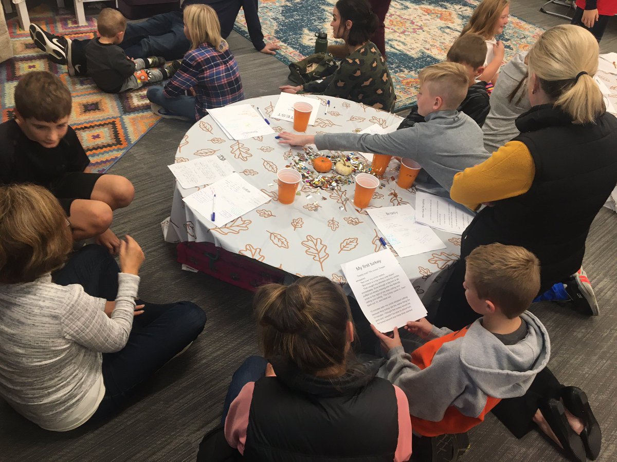 BKappmeyer's tweet photo. What a CELEBRATION of these 5th grade writers!!!! We loved getting the chance to share our growth with our families, coach, teachers, administrators, and school board members!! The growth that was made after this FIRST unit was unbelievable!! #proudteacher @SolonCSD @TCRWP https://t.co/30b2kmK1AJ