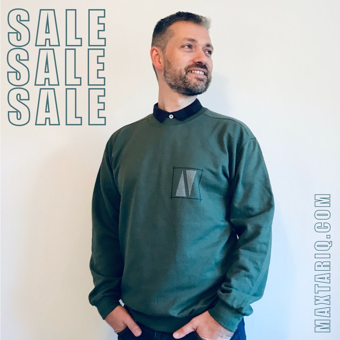 A sale never fails to make people smile - Save up to 60% in our sale at MAXTARIQ.COM 💚😃