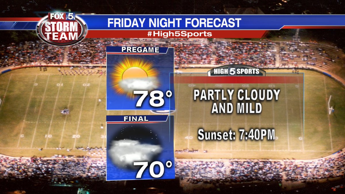 jeffhillfox5's tweet image. Perfect night for high school football across north Georgia. @High5Sports #High5Sports #inyourface