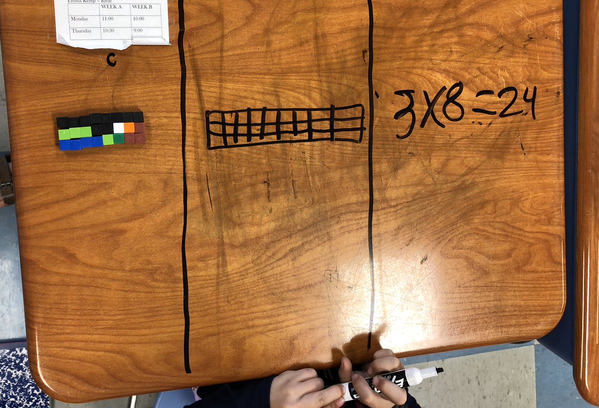 angelesriffle's tweet photo. “Wait..  you mean actually write on the desk? Are you sure, Mrs. Riffle?!” Solving problems, one desk at a time. #area #AACPSAwesome https://t.co/CwdpidYdY0