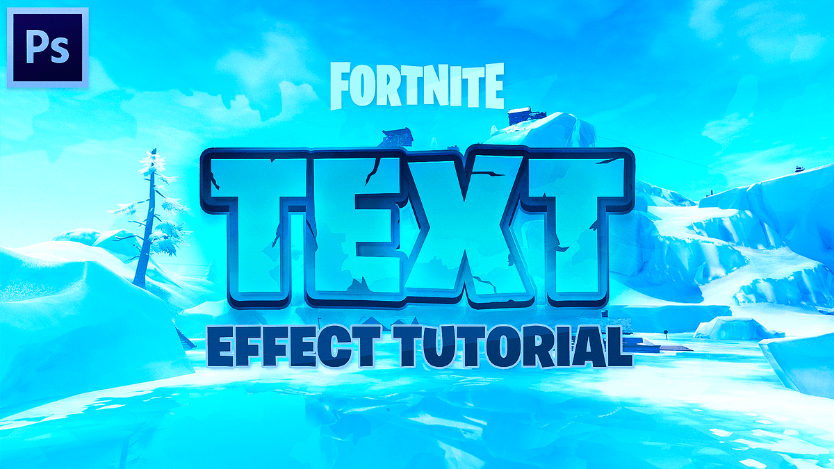 epic fortnite text effect tutorial