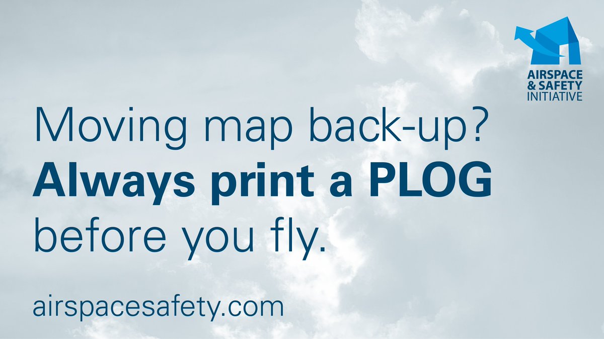 airspacesafety's tweet photo. Moving map back-up? What do you use?
Marked-up paper chart or second moving map system?
#airspaceinfringements
#airspacesafety https://t.co/uEPlak6WNV