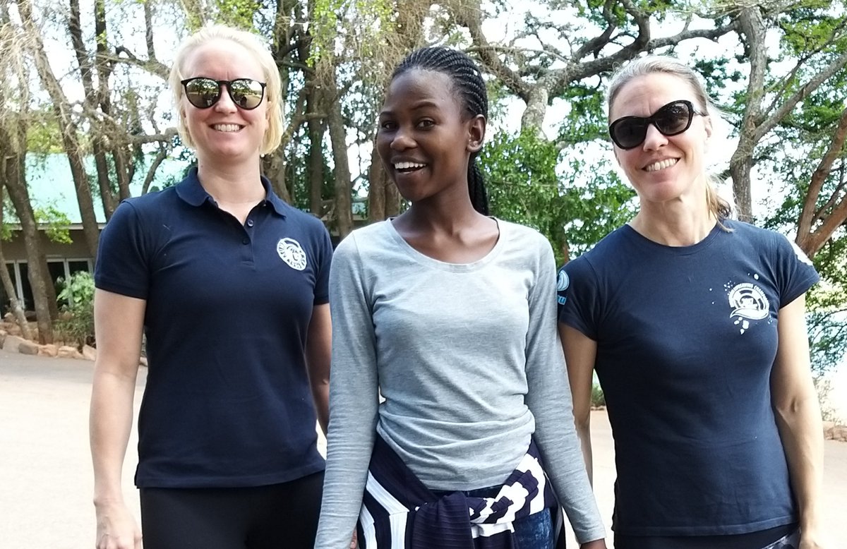 KrisseHeinonen's tweet photo. What an amazing #DayoftheGirl in the #Shongweni Reserve with the #ConservationGuardians. They work for better life for animals and people in local communities, such as our lovely guide Rebecca. So important to empower young people! https://t.co/m5e3kxrhdY