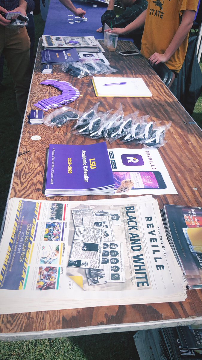 lsureveille's tweet photo. come check out our table on the Parade Grounds between Raising Canes and Manship #lsufallfest https://t.co/keNGBKpUsE
