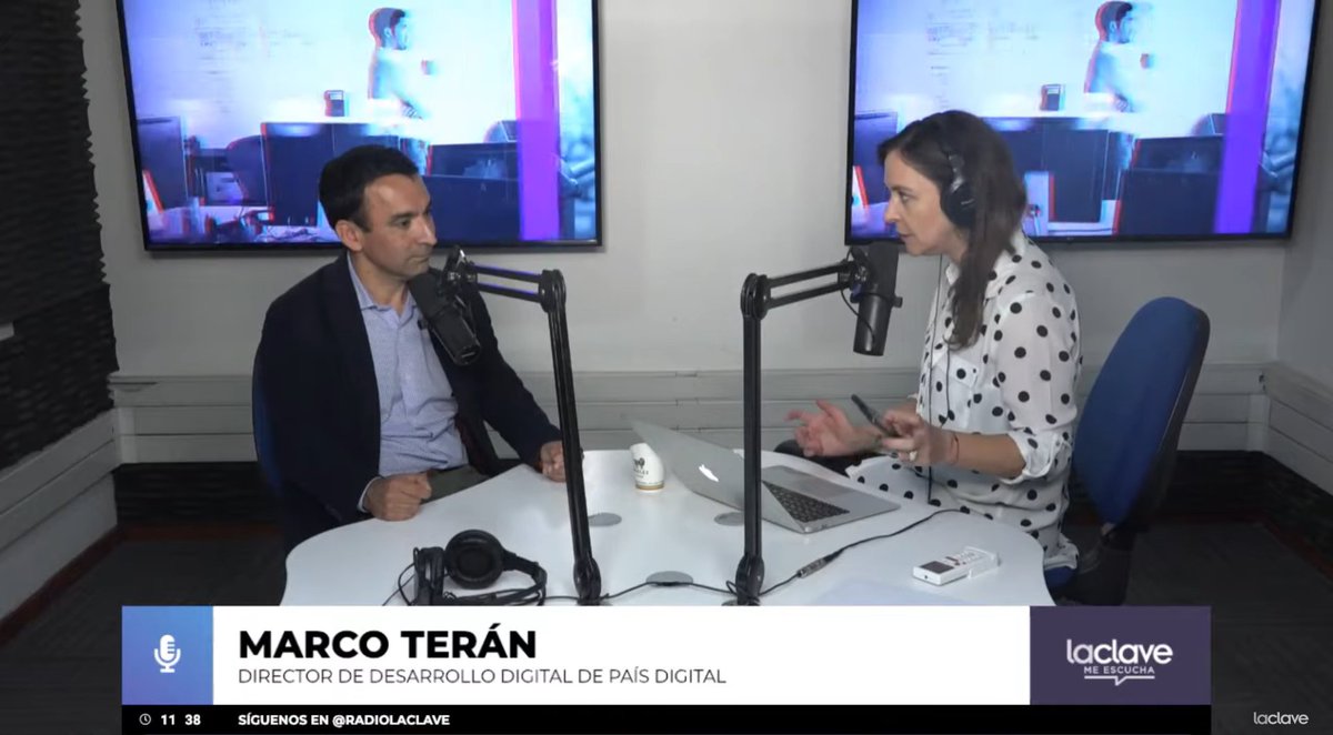 fpaisdigital's tweet photo. 🚩Entrevista a nuestro Director de Desarrollo Digital, @marco_teran, en @radiolaclave sobre resultados #SimposioPyme y los desafíos para que las empresas de menor tamaño sean más productivas y globales https://t.co/249emD78bt https://t.co/Kxo8yy0QXW