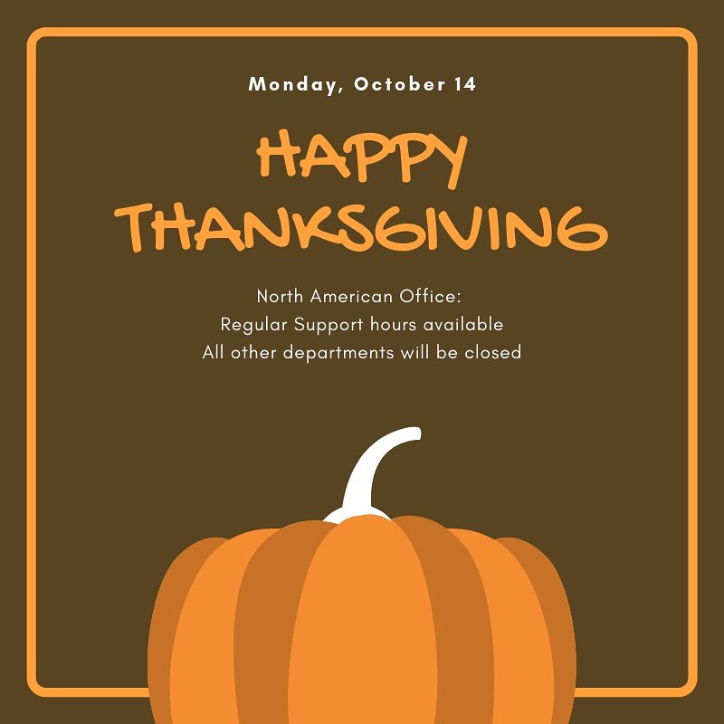 PMXpertCMMS's tweet photo. Happy Thanksgiving to all our Canadian clients!
#ThanksgivingWeekend #Canada #longweekend #cmms #preventivemaintenance #pmxpert #software https://t.co/c2zZ1bXe55