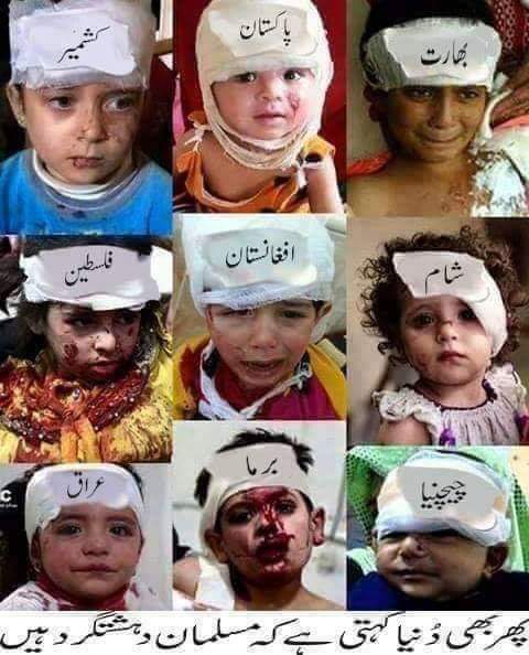 پوری دنیا میں مسلمانوں کا قتل عام جاری
مسلمان نوجوان خاموش۔
ایمانی غیرت رکھنے والے مسلمان آمین لکھ کر شئر کریں۔
یااللہ مسلمانوں کی مدد فرما۔