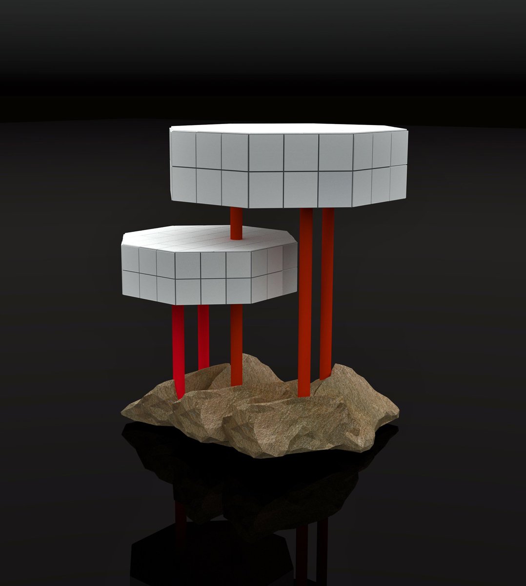 Working on a concept design for sculpture seat #contemporaryart #sculpture #design #architecture #chairs