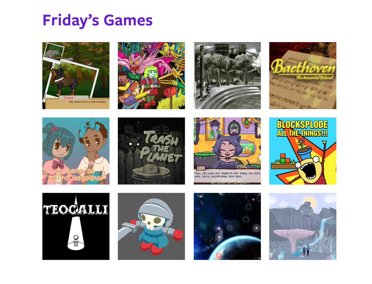 PIGSquad's tweet photo. We’re so happy to announce the games list for the Portland Indie Game Squad booth at @RetroGamingExpo!
Join in to play from 34 developing projects, jam games, and releases next weekend 😍😍
https://t.co/u9aRAxxsIk https://t.co/RZAp2ISq0J