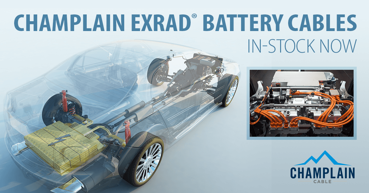 IEWCCorp's tweet photo. Champlain Cable's high voltage battery cables perform flawlessly in engine compartments and battery storage, where space is limited and conditions are harsh.
SHOP NOW: https://t.co/IYUiR3SD8V
#electricvehicle #exrad #highvoltage #iso #sae https://t.co/enJjWWNY55