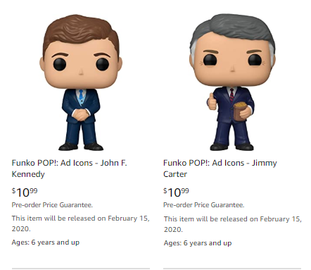 Jfk Funko Pop - Funkohouse On Twitter Funko Pop John F Kennedy Jackie Kennedy Jimmy Carter And