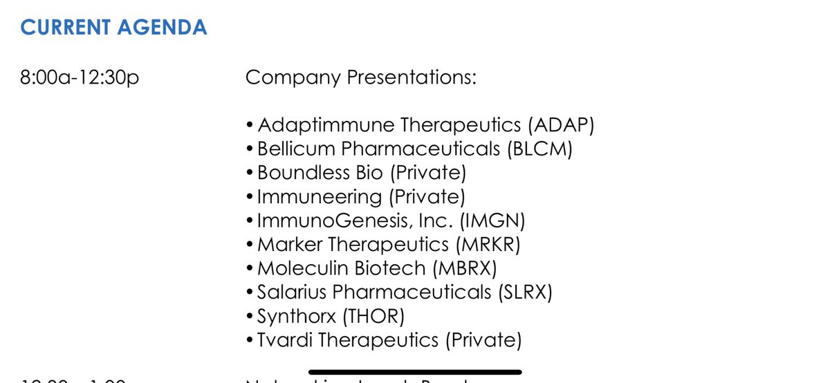 Lin_ling_88's tweet photo. $MRKR to present at the 4th Houston Oncology Summit on October 17th. Below is an updated and expanded list of participating companies. List changing daily. The remaining details can be seen in the linked article. https://t.co/orEi60gc3K https://t.co/zMqrJen02z