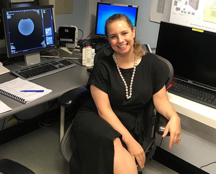 Shana Silverstein, a student in Dr. Andrew Holmes's NIAAA lab