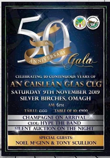 greencastleGAA's tweet image. Did you know our 50th anniversary gala is just 4 weeks away❓

We are delighted with how many people have purchased tickets to celebrate with us 🕺🏻

Tickets are on sale tomorrow night after 6pm mass and Sunday morning after 11am mass. 

Get your tickets before it’s too late 👀