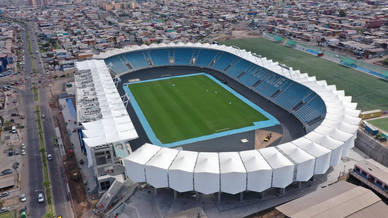 IQUIQUE Estadio Tierra de Campeones Ramón Estay Saavedra (13.600) Avances Page 27 IQUIQUE Estadio Tierra de Campeones Ramón Estay Saavedra (13.600) Avances Page 27