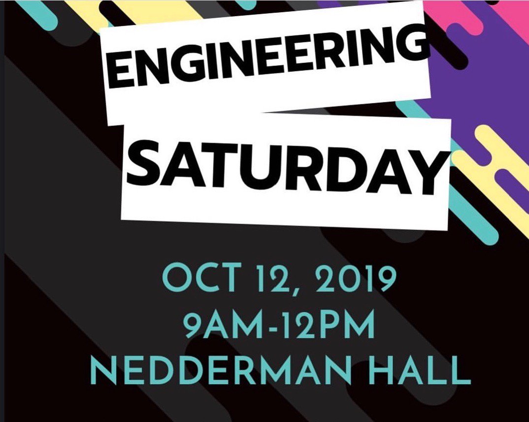 mavengineering's tweet photo. Engineering Saturday is this weekend. Don’t miss this fun event ! #utacoe https://t.co/39sv4vlrcj