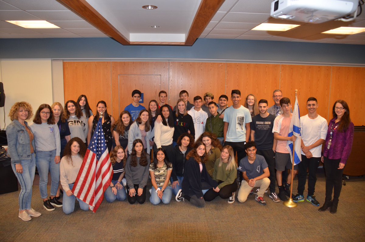 Welcome to our Israeli exchange students from Ort Kramim High School in Karmi’el, Israel.