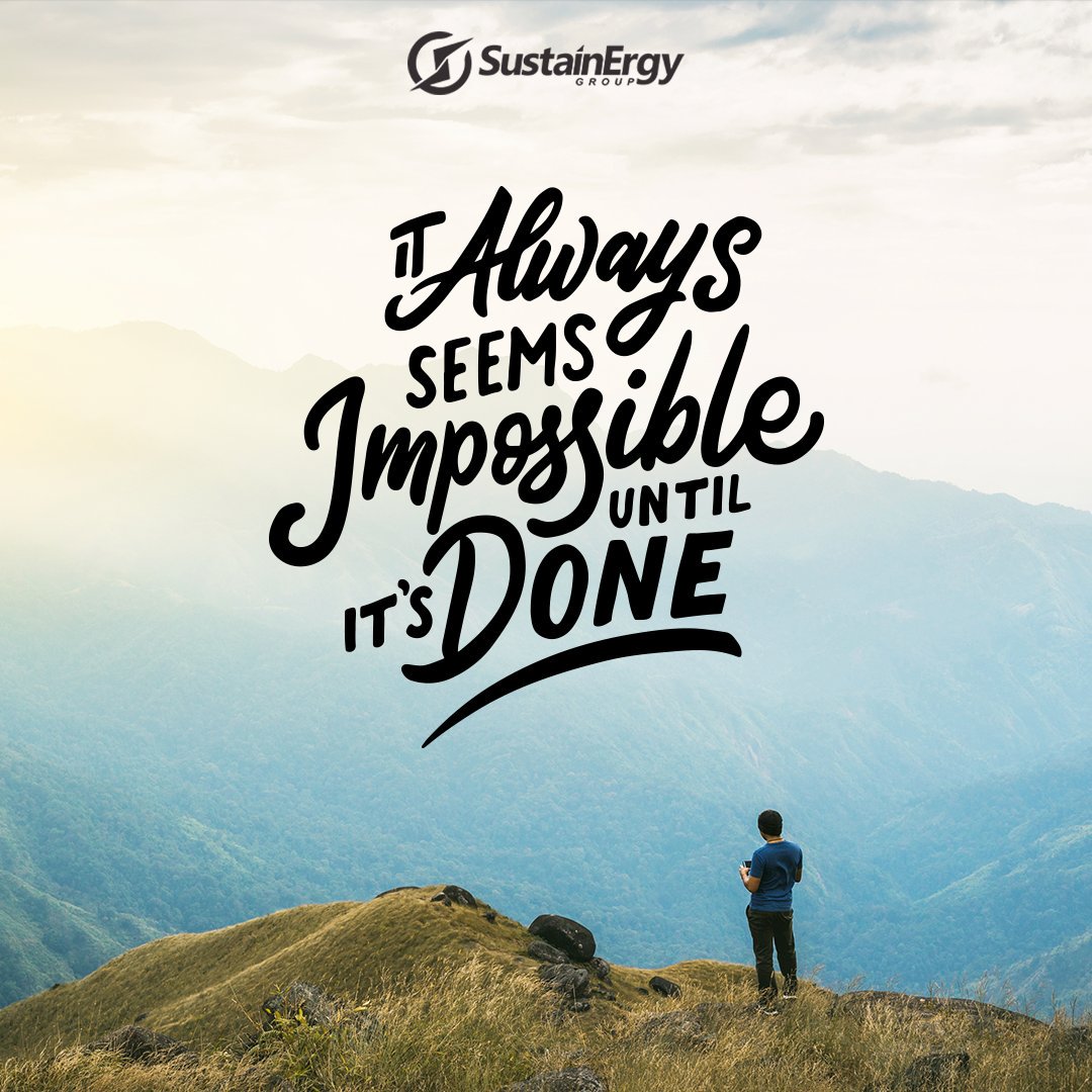 Sustainergyca's tweet photo. #weekendmotivation #quotetoremember #sustainergy https://t.co/iKmRC5ySoP