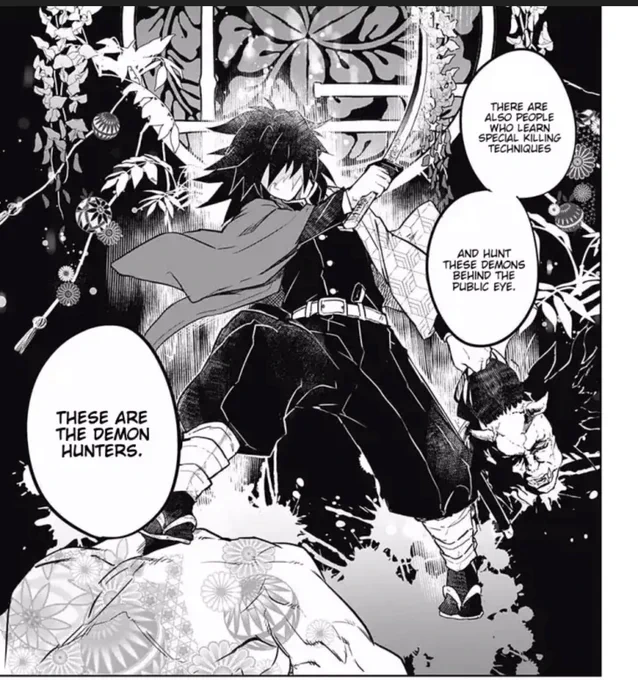 It took me like the 3rd time reading giyuu gaiden to notice giyuu is holding the decapitated head of the demon like an absolute G. 