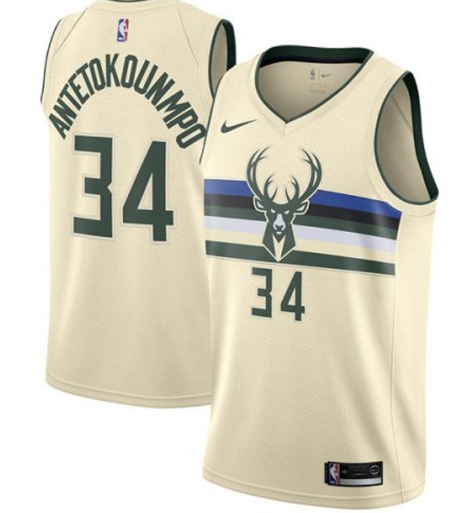 Milwaukee Bucks uniforms 