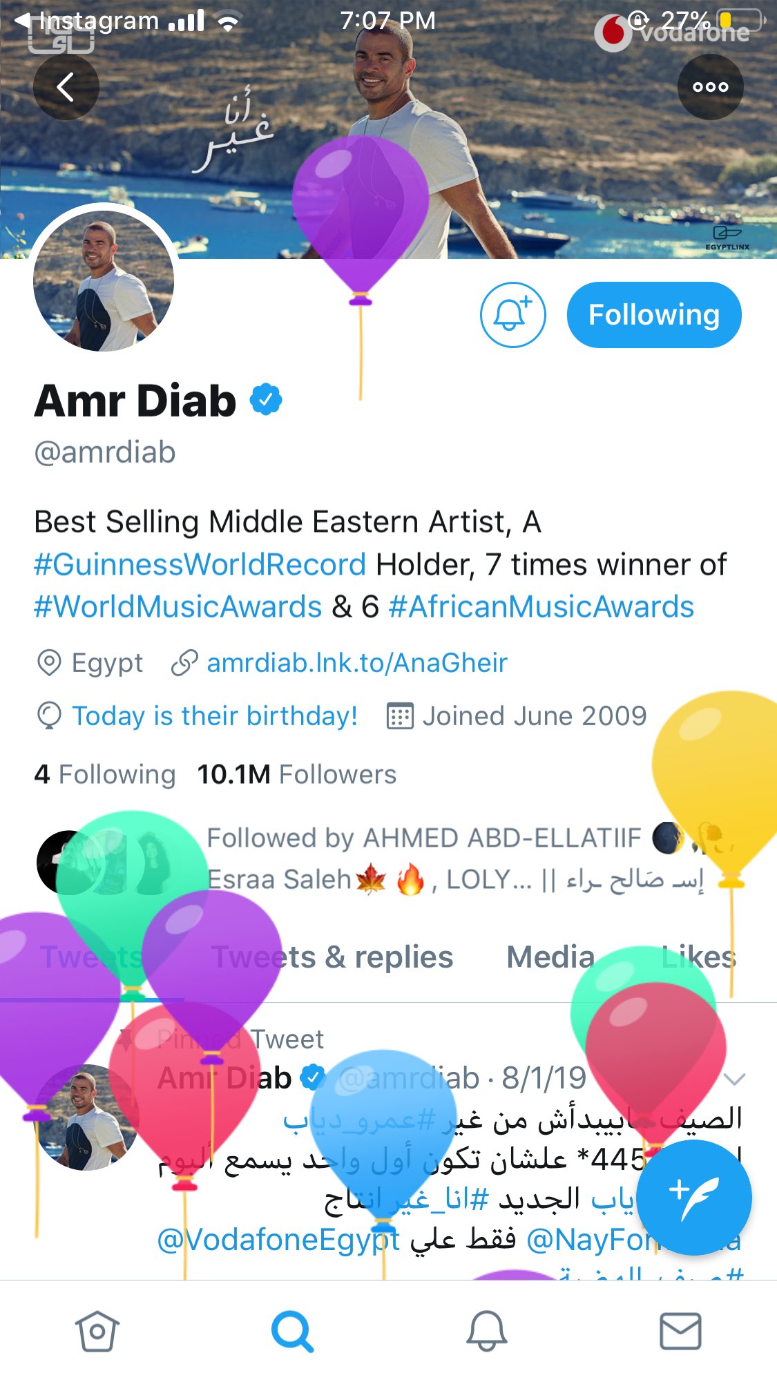 Happy birthday     