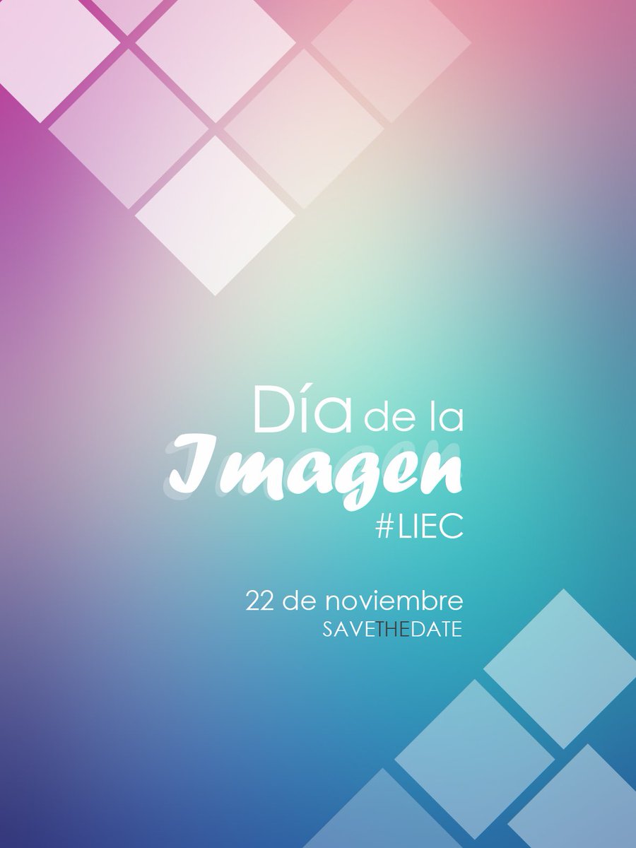manolo_tru's tweet image. Un placer anunciar el SavetheDate del Día de la Imagen #LIEC