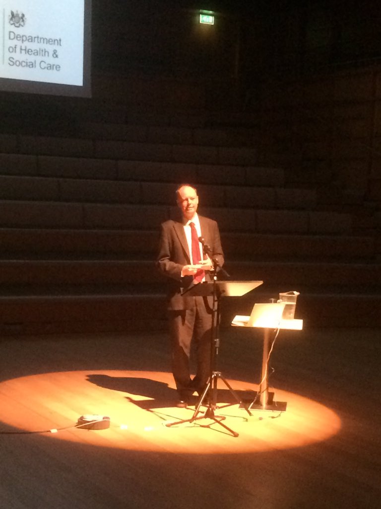 This should be interesting. Our new CMO about to give public lecture #chssopen19