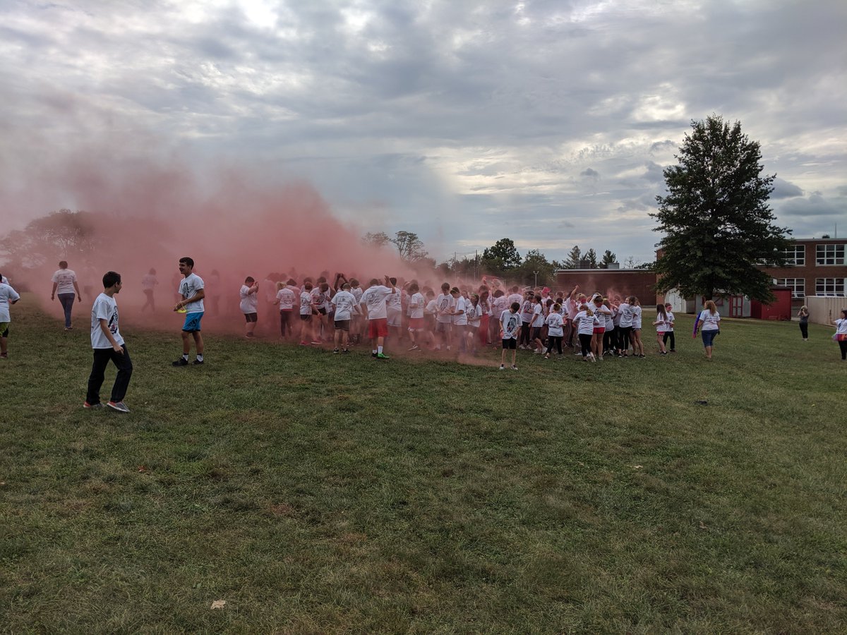 WorleyKBMS's tweet photo. Color Run/Walk 2019 #BMS https://t.co/azK18iSQ11