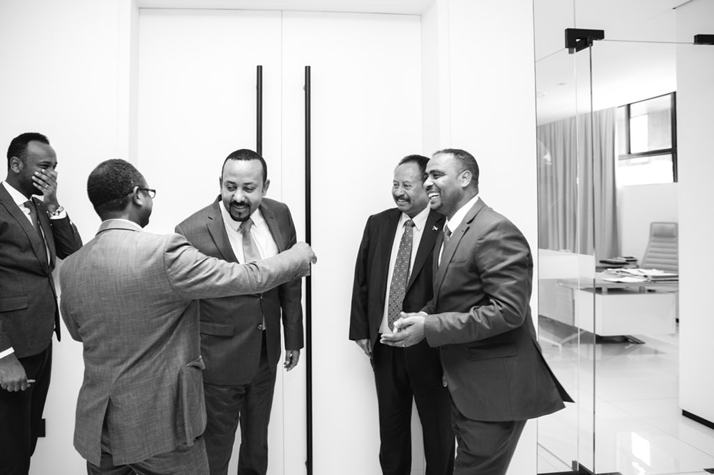 aronsimeneh's tweet photo. History was made in the last two days and it feels unreal witnessing it. 
Congratulations #Ethiopia &amp; my PM @AbiyAhmedAli on winning the #NobelPeacePrize 
@PMEthiopia https://t.co/ghnjlzfk4P