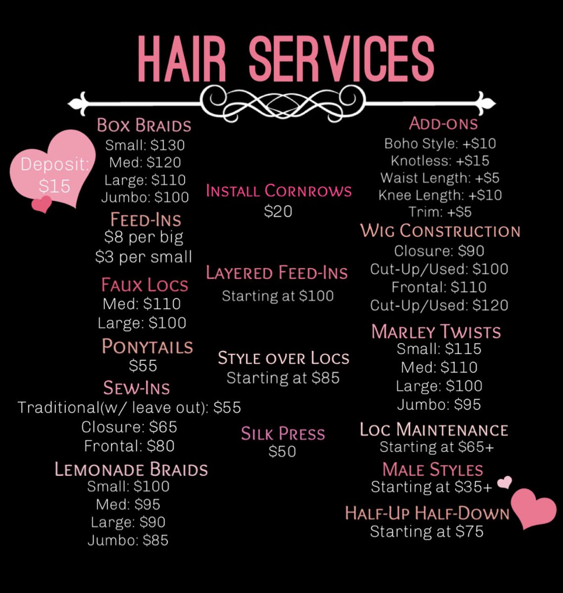 theMword_'s tweet photo. NEW PRICELIST ALERT❗️
Have you booked your miracle yet✨
•
•
•
#miraclesbymani #dmvbraider #frostburgbraider #miracleguru #comegetyourmiracle #frostburg19 #frostburg20 #frostburg21 #frostburg22 #frostburg23 #bundlesavailable #onyourcampus #appointmentavailable #fsustylist https://t.co/lSu976hgwJ