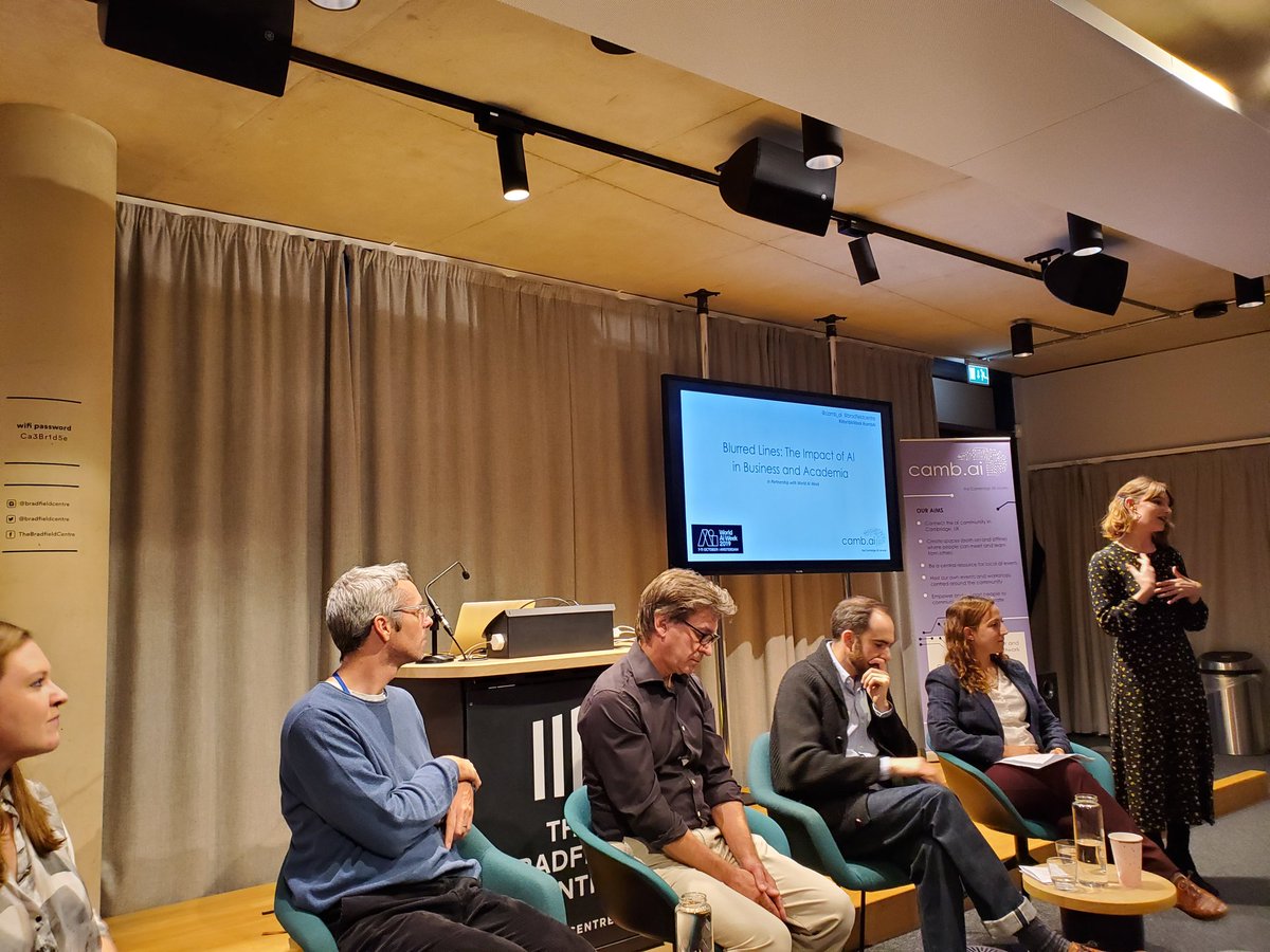 .<a href="/camb_ai/">camb.ai</a> Thank you for inviting us to the <a href="/BradfieldCentre/">The Bradfield Centre</a> #WorldAIWeek. 
#cambAI <a href="/CambridgeMBA/">The Cambridge MBA</a> <a href="/Cambridge_Uni/">Cambridge University</a>
